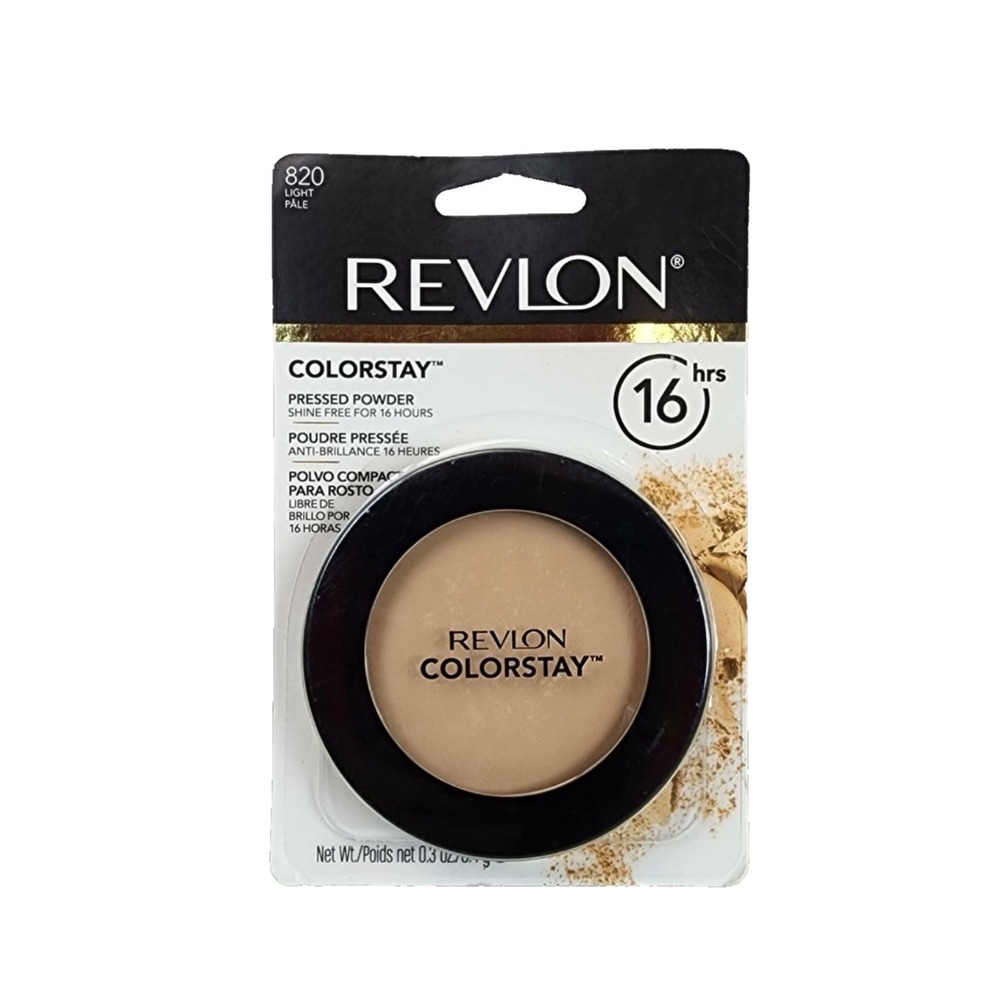 REVLON ColorStay Pressed Powder 820 Light Pale Shine Free 16 Hour Wear